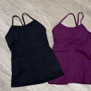 Tommy Bahama Activewear Black Shirt and Purple Shirt size small